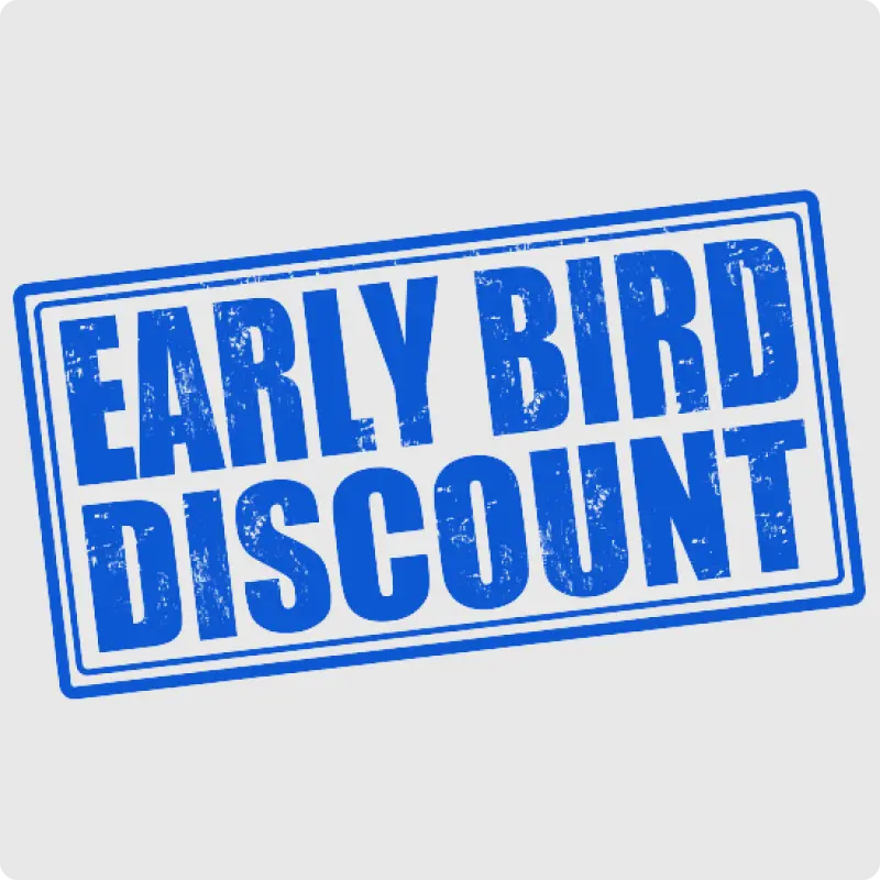 Early Bird Offers Option