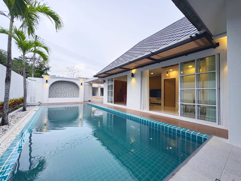 Cozy Private Pool View with Gazebo at Luxury Villa in Phuket