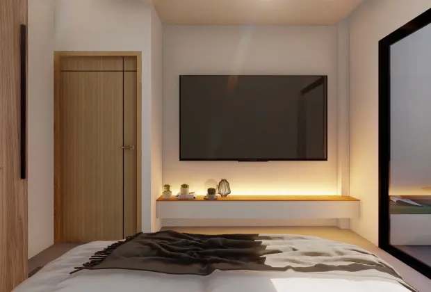 Modern Bedroom at Sarayah Phuket Villa