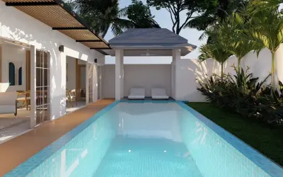 Private pool view at Sarayah Phuket Villa