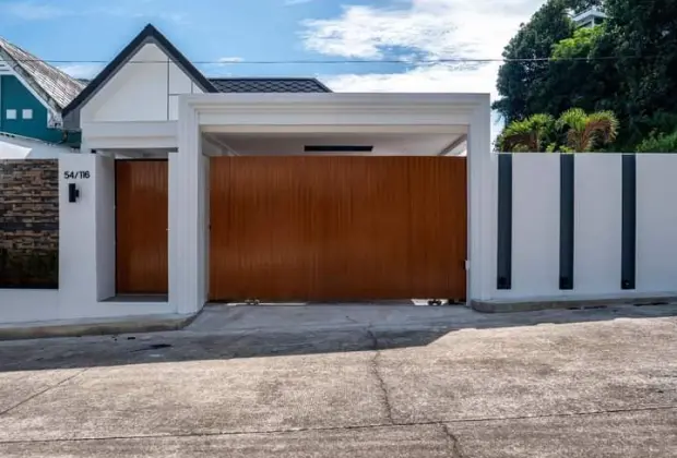 The gate at Sarayah Phuket Villa