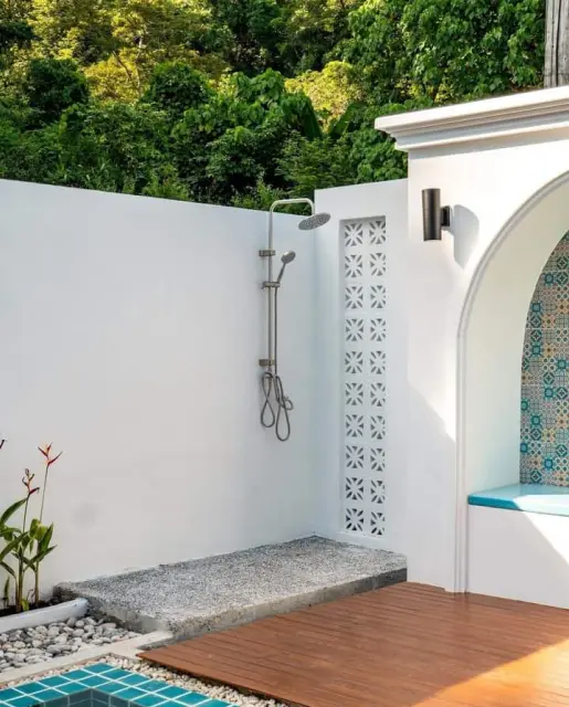 Shower at the Private Pool Villa, Sarayah Phuket