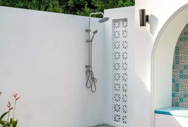 Shower at the Private Pool Villa, Sarayah Phuket